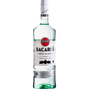 Rum Bacardi Carta Blanca 1L