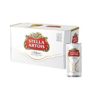 Cerveja Stella Artois Gelada Lata 269 ml com 8 unidades