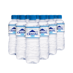 Água Cristal Classic 510 ml com 12 unidades