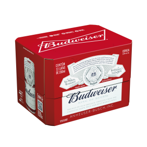 Cerveja Budweiser Lata 350ML 12X1