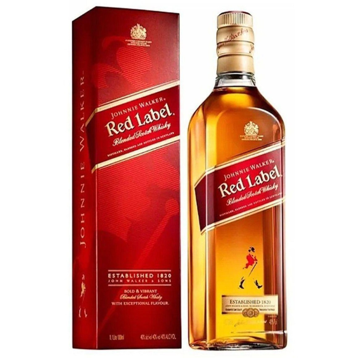 Whisky Johnnie Walker Red Label 1L