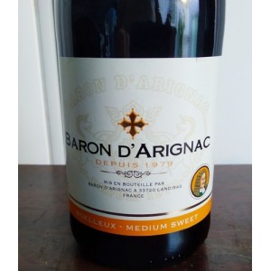 Vinho Tinto Baron D' Arignac Moelleux Medium Sweet 750ML