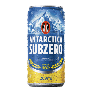 Cerveja Antarctica Subzero Lata 269 ml