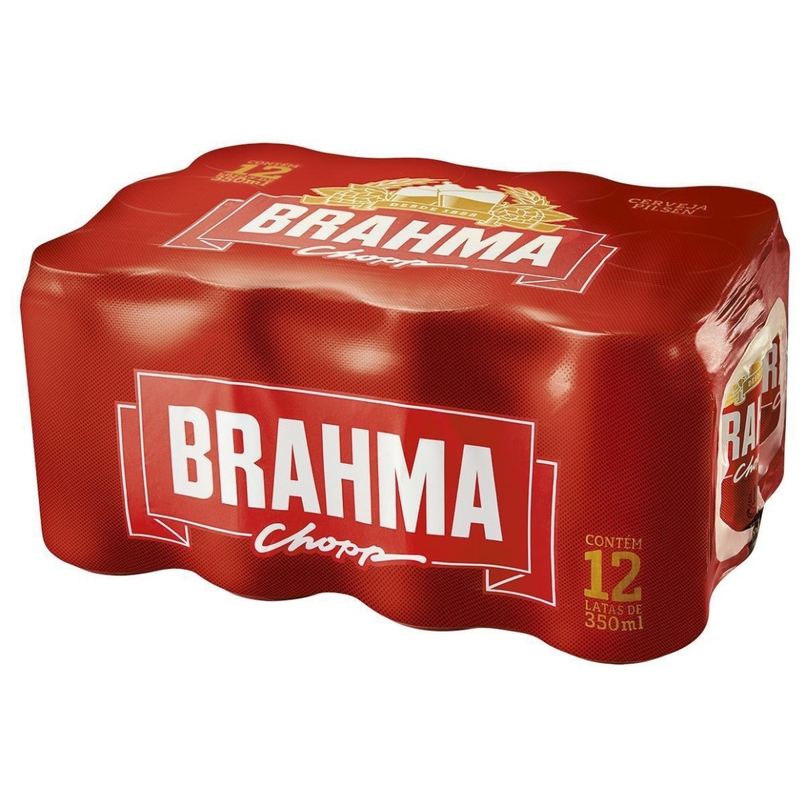 Cerveja Brahma Lata 350ML 12X1