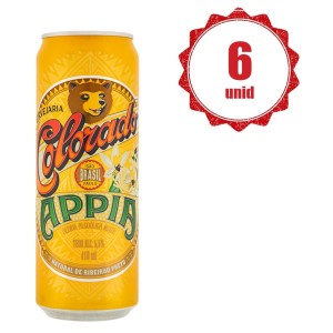 Cerveja Colorado Appia Lata 410 ml com 12 unidades