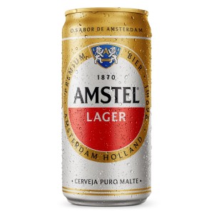 CERVEJA AMSTEL LATA 269ML UN