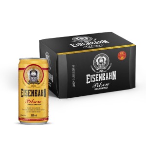 Cerveja Eisenbahn Pilsen 269 ml com 12 unidades