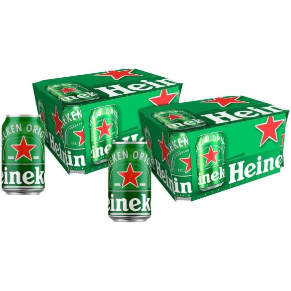 HEINEKEN LONG NECK 330ML - 24 UND - Bebida In Box