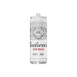Cerveja Budweiser Zero Lata 350ML 8X1